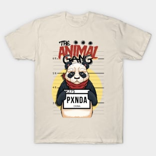 the animal gang panda urban style T-Shirt